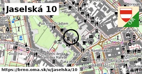 Jaselská 10, Brno