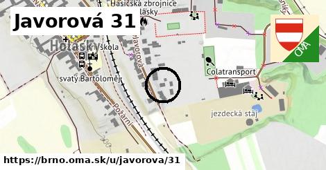 Javorová 31, Brno