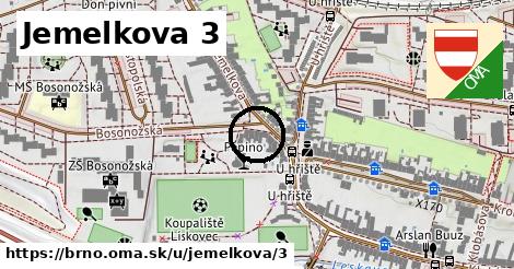 Jemelkova 3, Brno