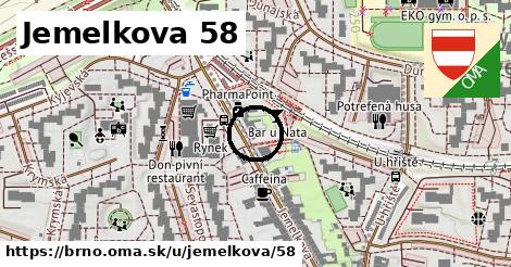 Jemelkova 58, Brno