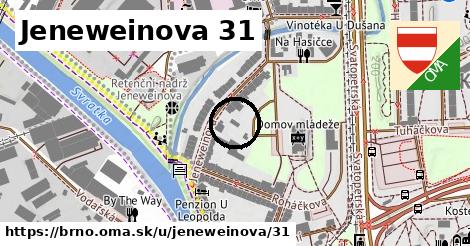 Jeneweinova 31, Brno