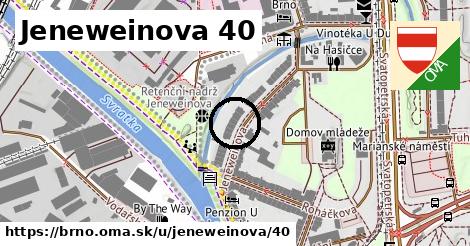 Jeneweinova 40, Brno