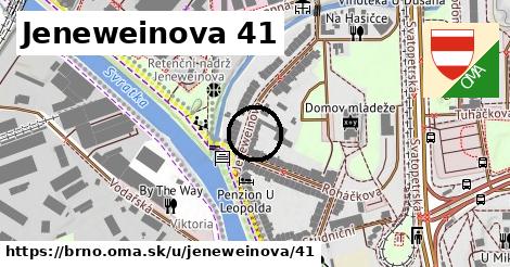 Jeneweinova 41, Brno