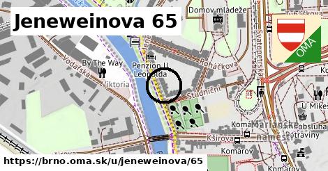 Jeneweinova 65, Brno