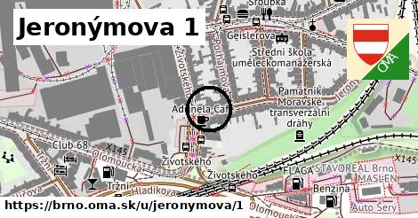 Jeronýmova 1, Brno