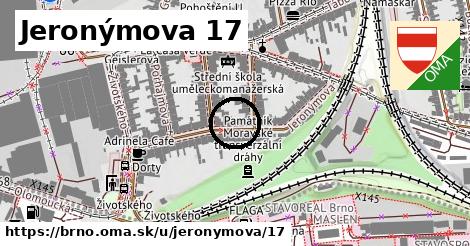 Jeronýmova 17, Brno