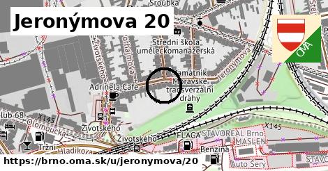 Jeronýmova 20, Brno