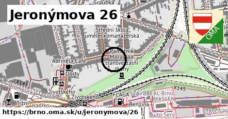 Jeronýmova 26, Brno