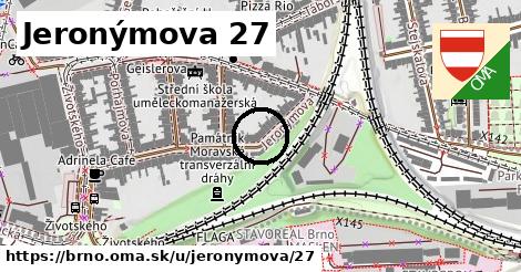 Jeronýmova 27, Brno