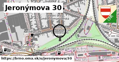 Jeronýmova 30, Brno