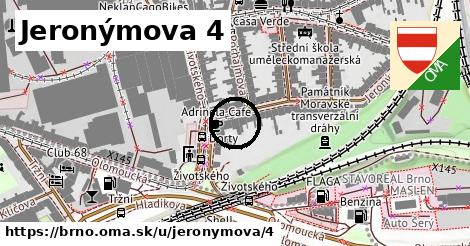 Jeronýmova 4, Brno