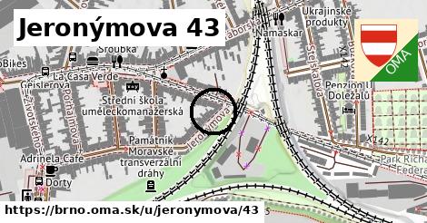 Jeronýmova 43, Brno