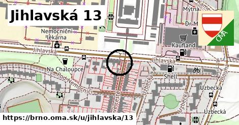 Jihlavská 13, Brno