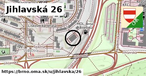 Jihlavská 26, Brno