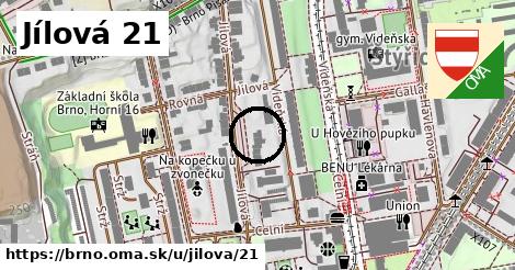 Jílová 21, Brno