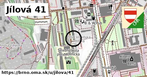 Jílová 41, Brno