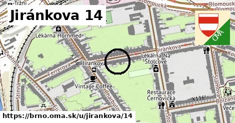 Jiránkova 14, Brno