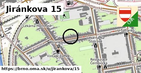 Jiránkova 15, Brno