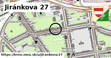 Jiránkova 27, Brno