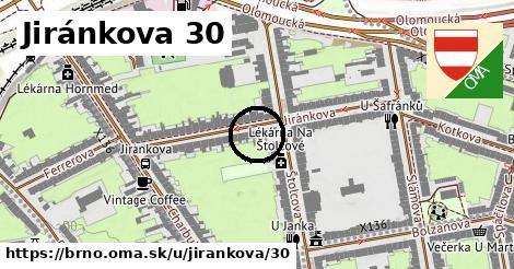 Jiránkova 30, Brno