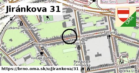 Jiránkova 31, Brno