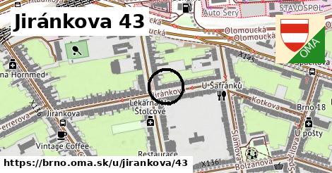Jiránkova 43, Brno