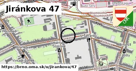 Jiránkova 47, Brno