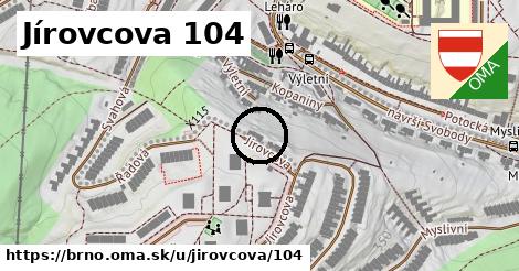 Jírovcova 104, Brno