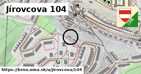 Jírovcova 104, Brno