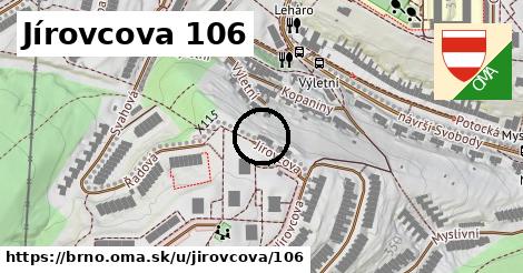 Jírovcova 106, Brno