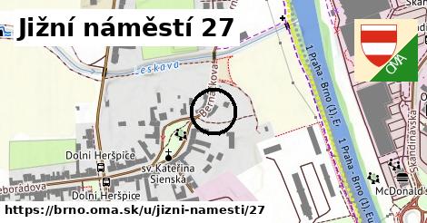 Jižní náměstí 27, Brno