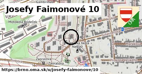 Josefy Faimonové 10, Brno