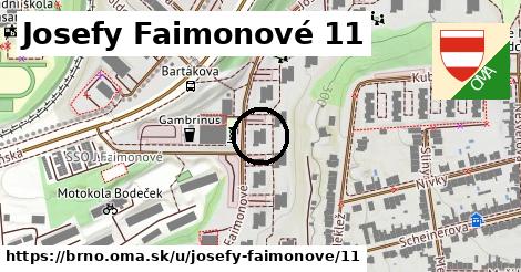 Josefy Faimonové 11, Brno