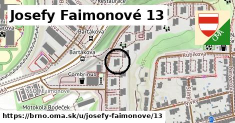 Josefy Faimonové 13, Brno