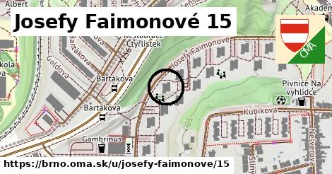 Josefy Faimonové 15, Brno