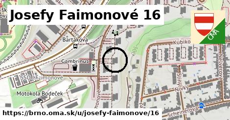Josefy Faimonové 16, Brno