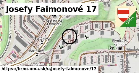 Josefy Faimonové 17, Brno