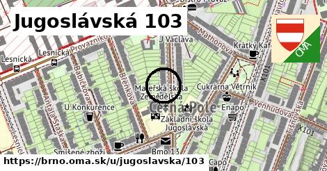 Jugoslávská 103, Brno