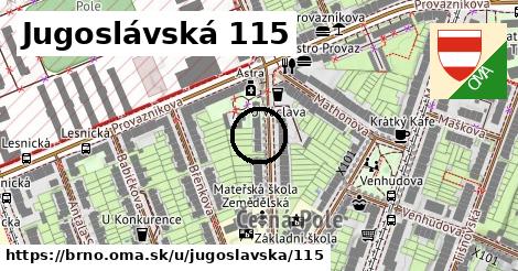 Jugoslávská 115, Brno