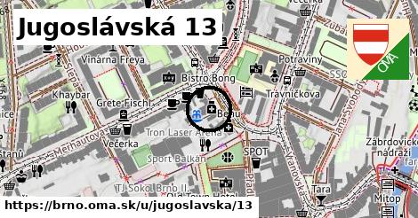 Jugoslávská 13, Brno