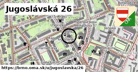 Jugoslávská 26, Brno