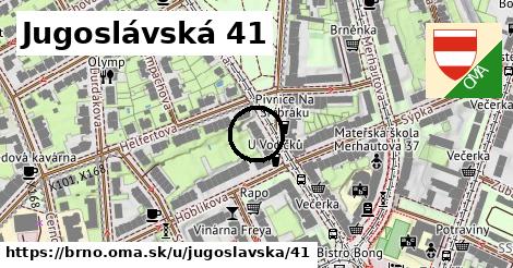 Jugoslávská 41, Brno