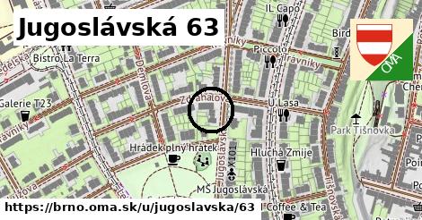 Jugoslávská 63, Brno