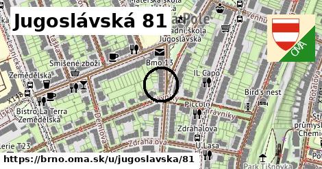 Jugoslávská 81, Brno