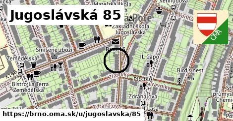 Jugoslávská 85, Brno