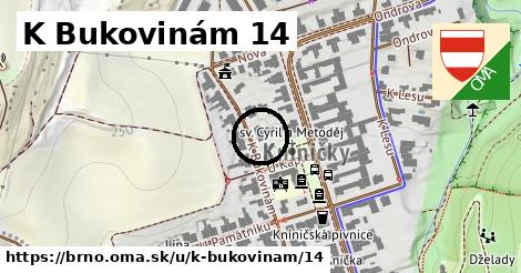 K Bukovinám 14, Brno