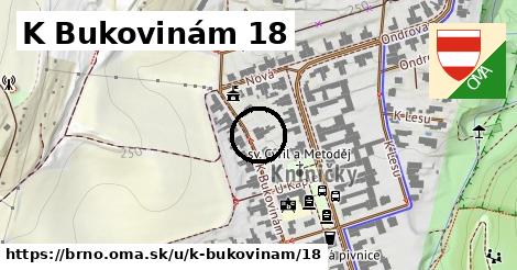 K Bukovinám 18, Brno