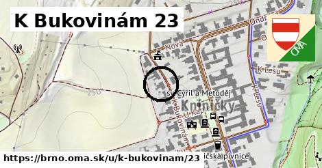 K Bukovinám 23, Brno