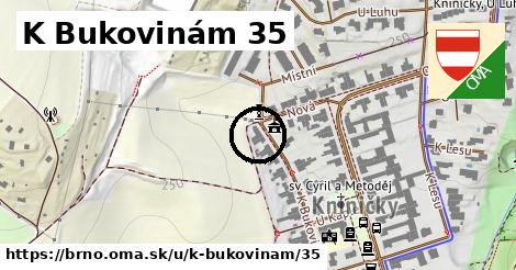 K Bukovinám 35, Brno