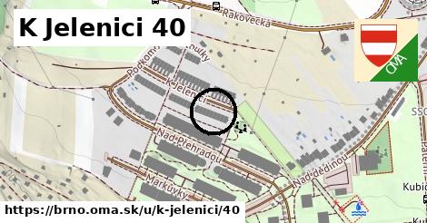 K Jelenici 40, Brno